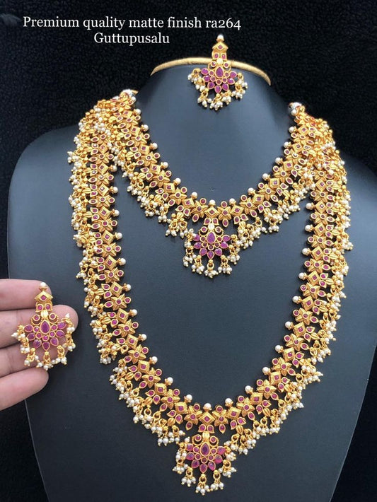 Guttupushla Designer Necklace Set