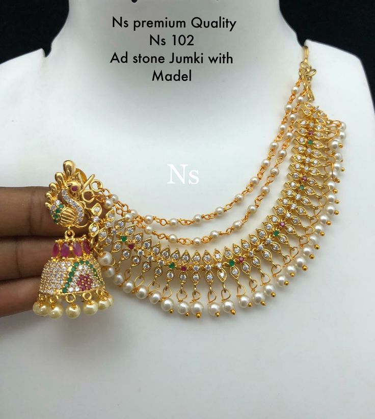 Alfiya AD stone Jumki With Mattal